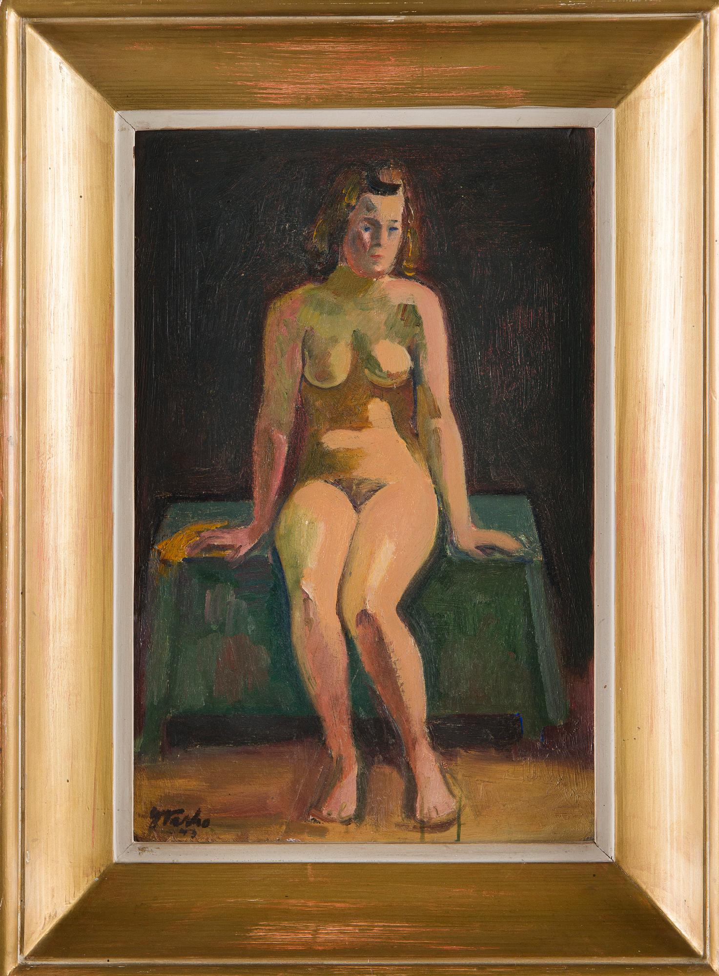 Yrjö Verho, Nude model.