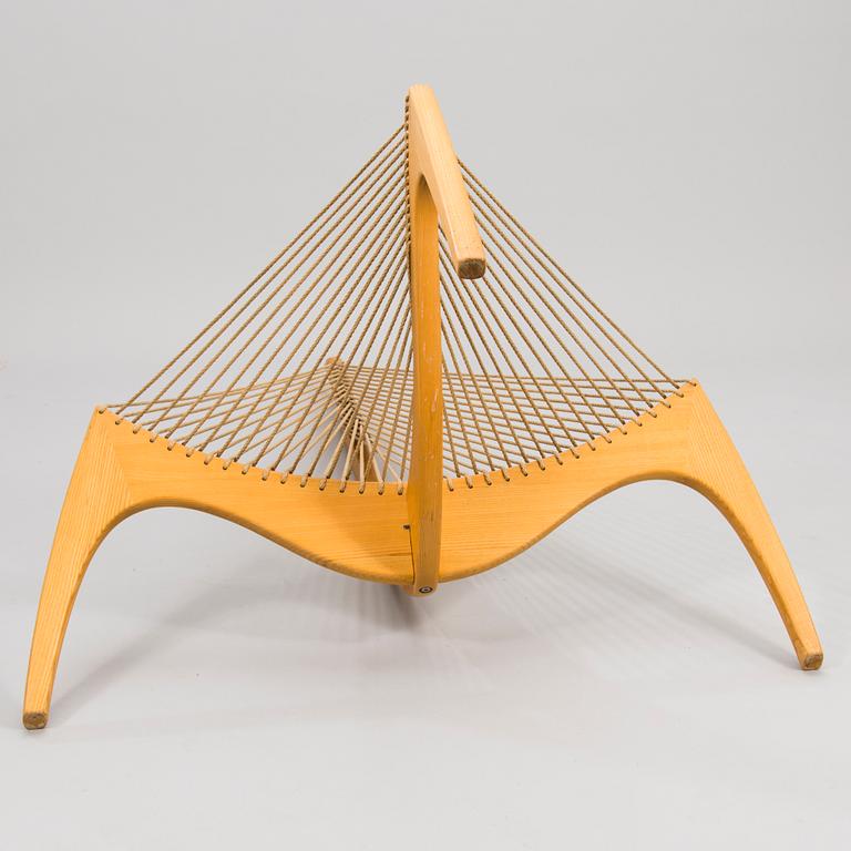 JØRGEN HØVELSKOV, fåtölj "Harp Chair", Christensen & Larsen, Danmark 1980-tal.