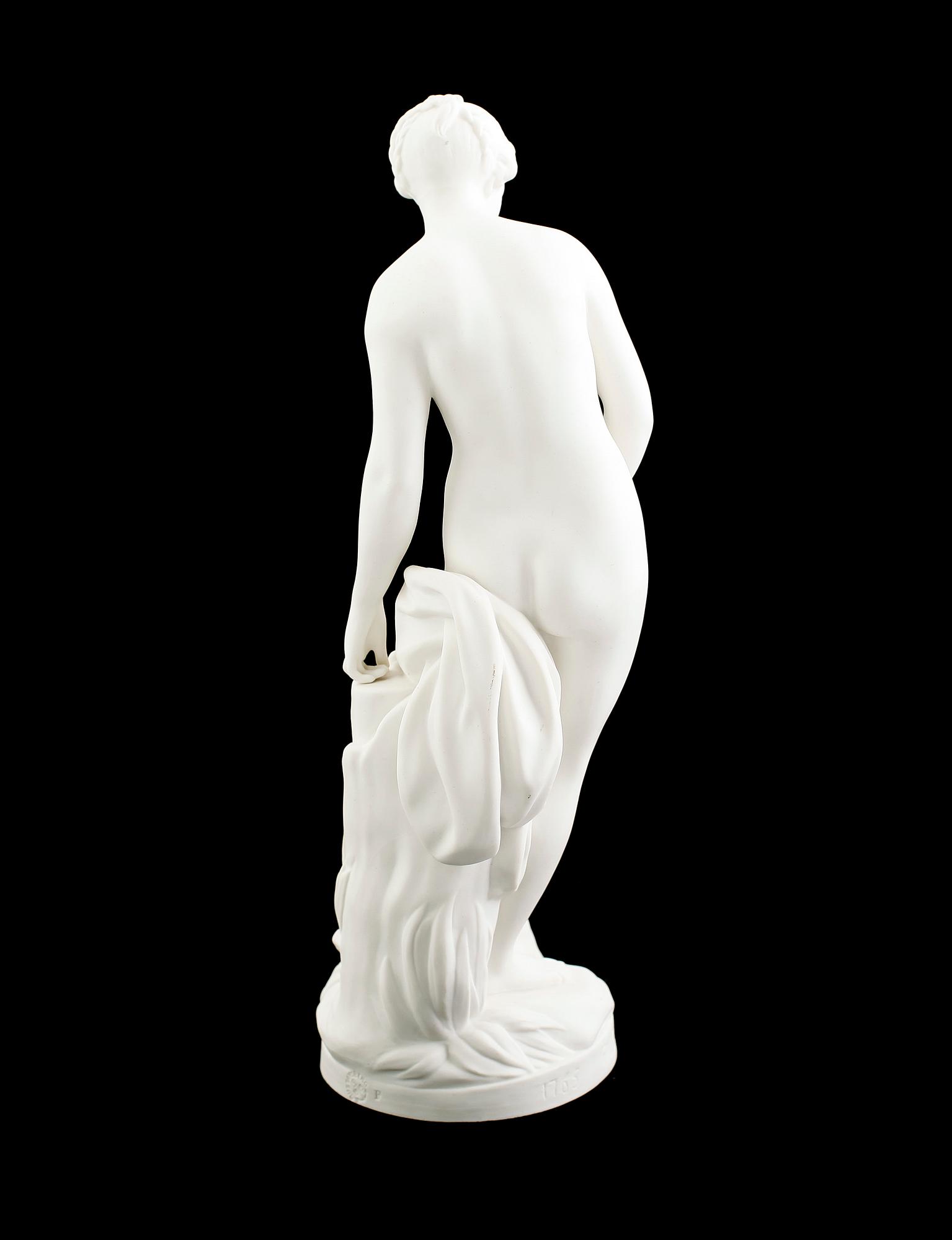 SKULPTUR, parian, Gustavsberg 1919.