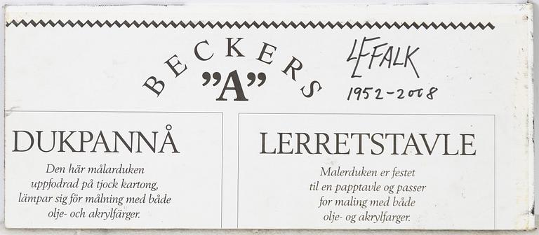 Lars Erik Falk, Svartvit komposition.