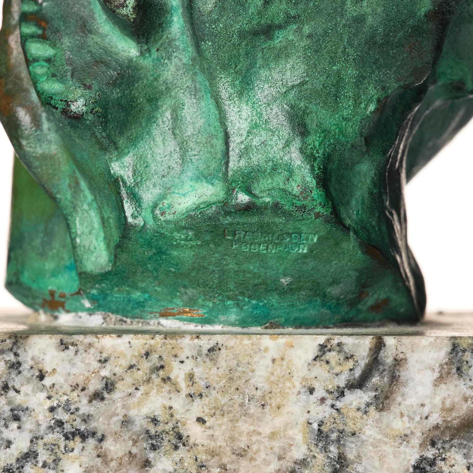 Carl Milles, "Lilla Europahuvudet".