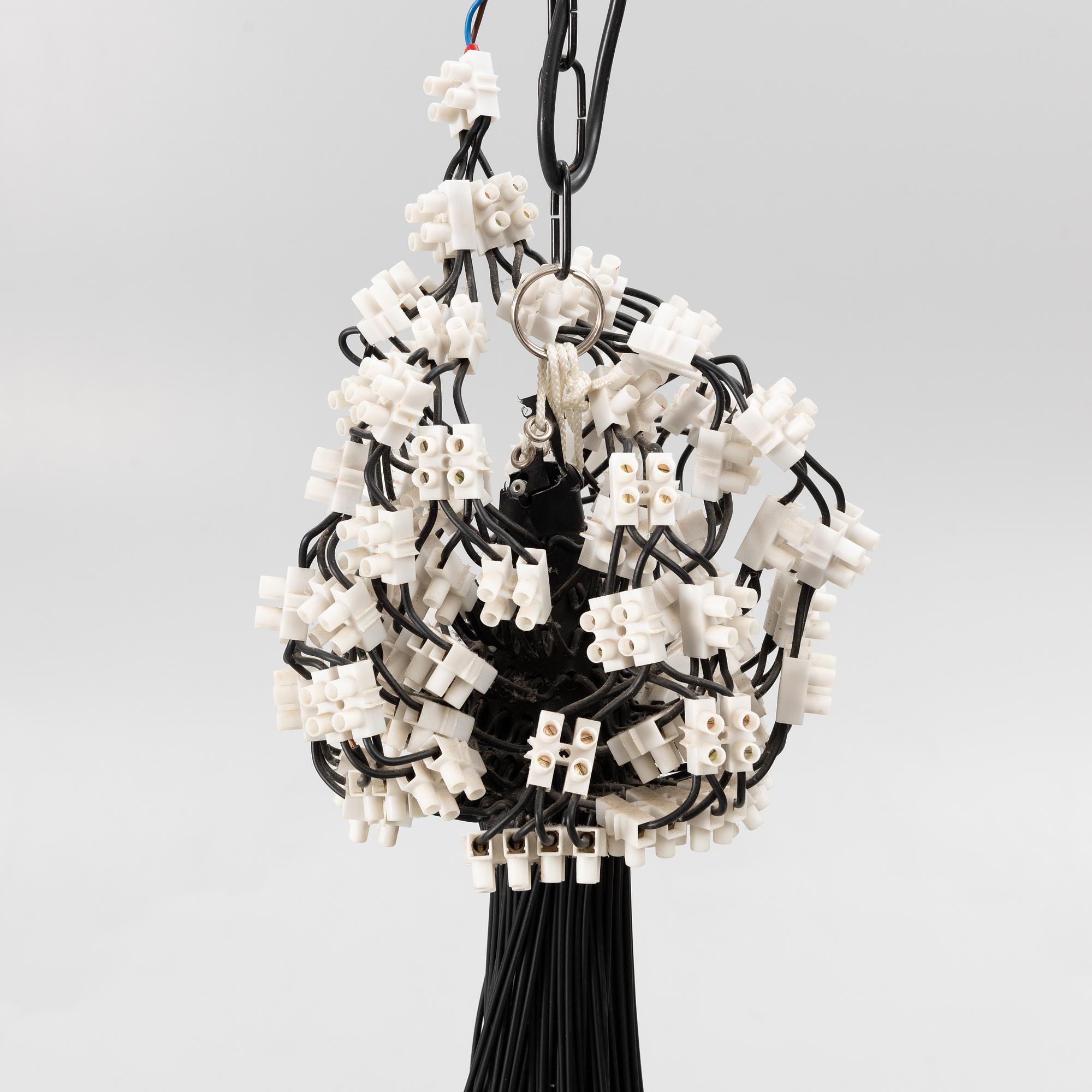 Rody Graumans, taklampa, "85 lamps", Droog Design, Holland, efter 1993, proveniens Lasse Åberg.