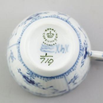 KAFFESERVIS, 27 delar, porslin, Musselmalet, Royal Copenhagen.