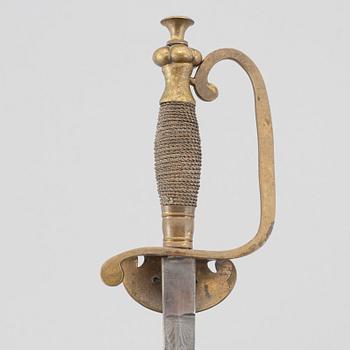 Sword, Serbian, for an officer, from around the year 1900,.
