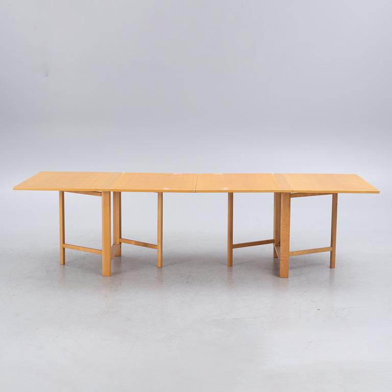 Bruno Mathsson, a "Maria Flap" gate-leg table, Mathsson International, Sweden.