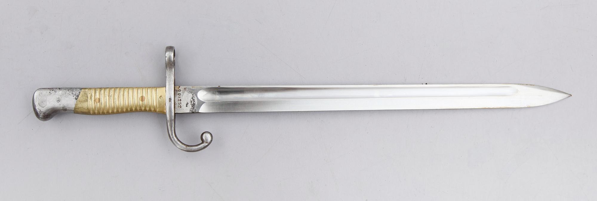 BAJONETT, Modelo Argentine 1909, Weyersberg Kirschbaum & Co, Solingen.