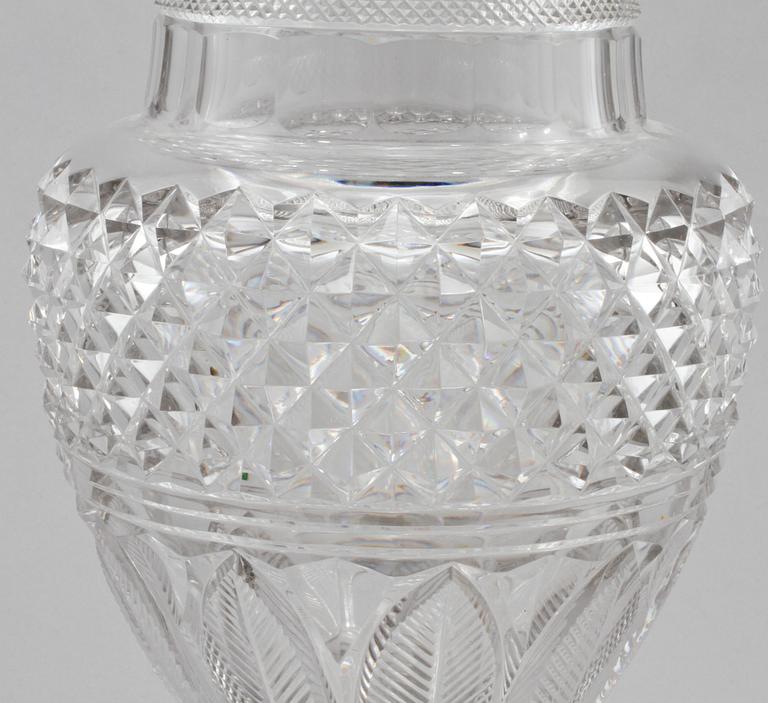 VAS, glas, Baccarat, 1900-tal.
