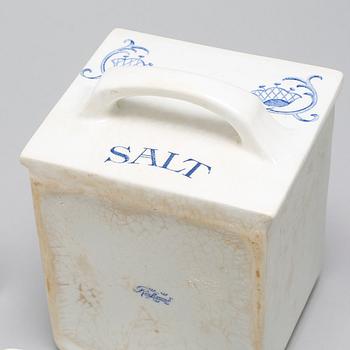 SPECERIBURKAR/KRYDDUPPSATS, 13 st, "Blåklocka", Rörstrand, i produktion 1923-1930-tal.
