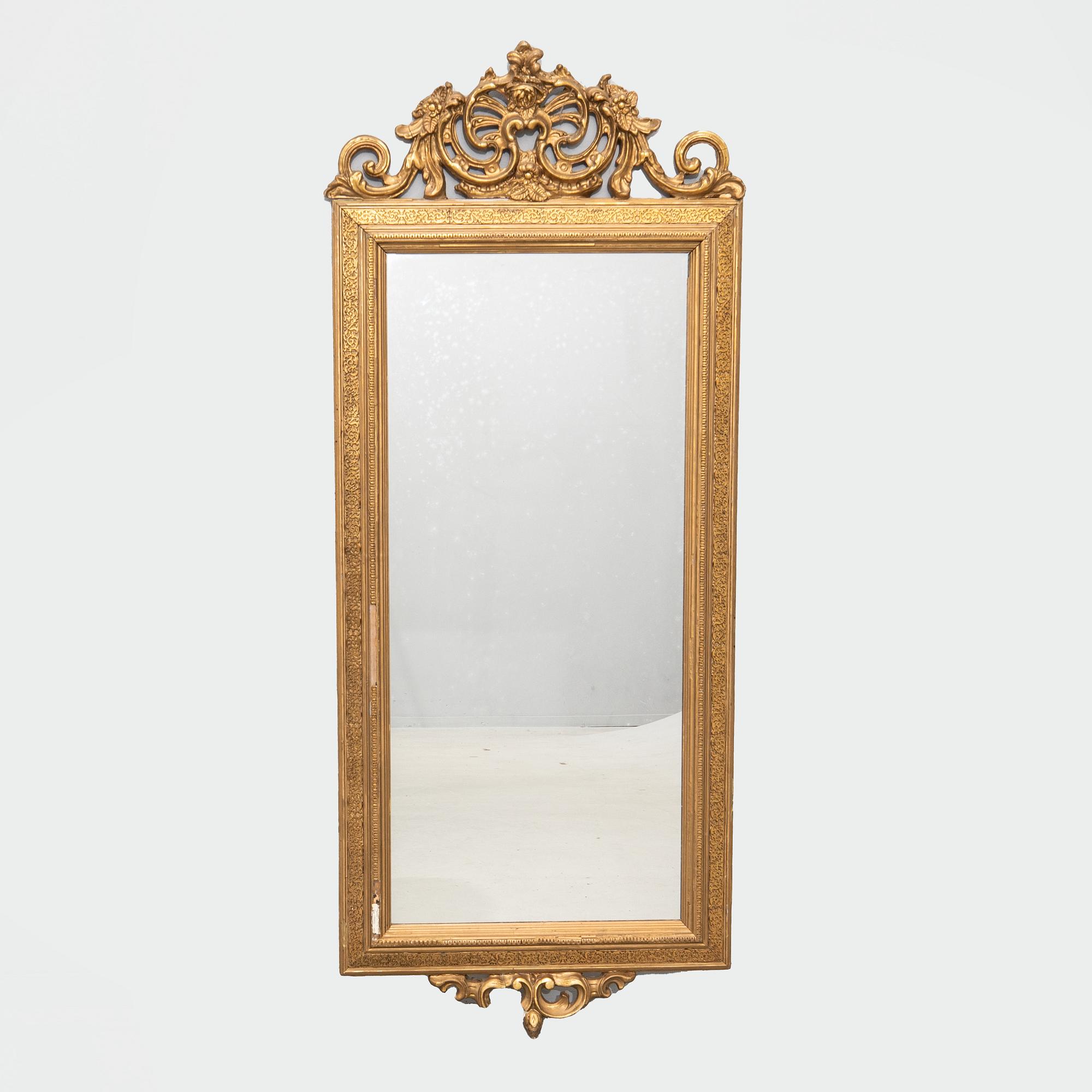 Mirror, late 19th century.