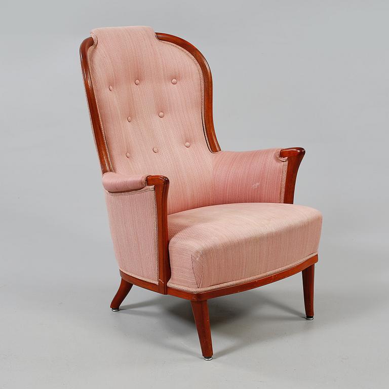 FÅTÖLJ, "Vår Fru", Carl Malmsten, 1900-talets andra hälft.