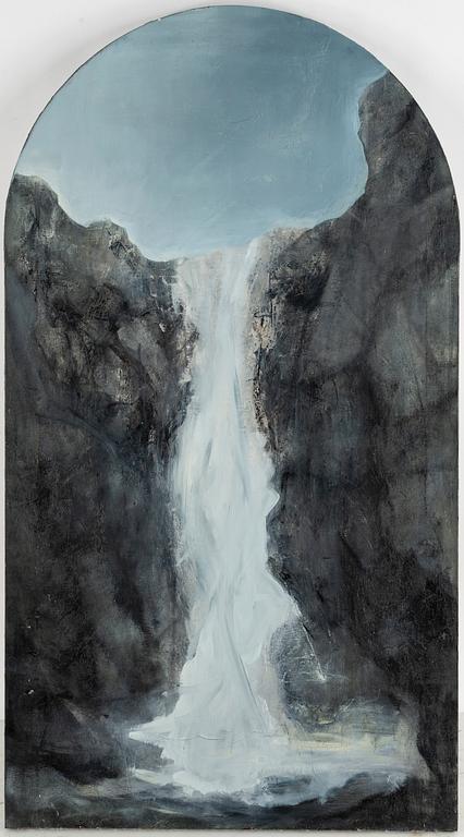 LOUISE FENGER-KROG, oil on canvas, signed and dated 1996 a tergo.