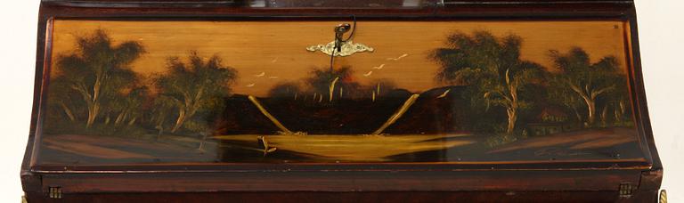 SEKRETÄR, rokokostil, 1900-tal.