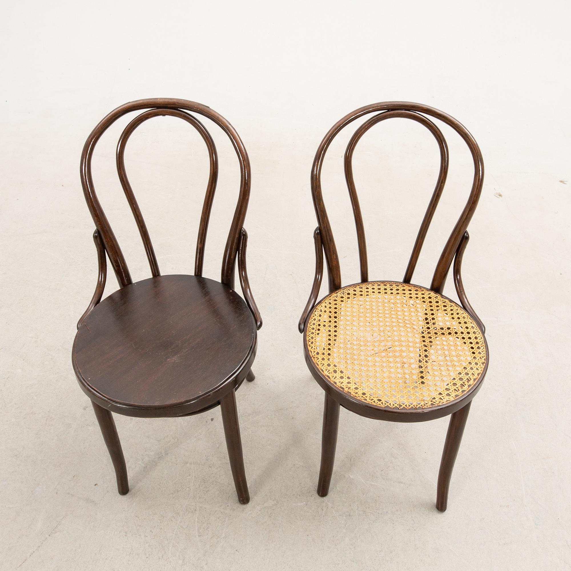 Chairs 7 pcs first half of the 20th century.