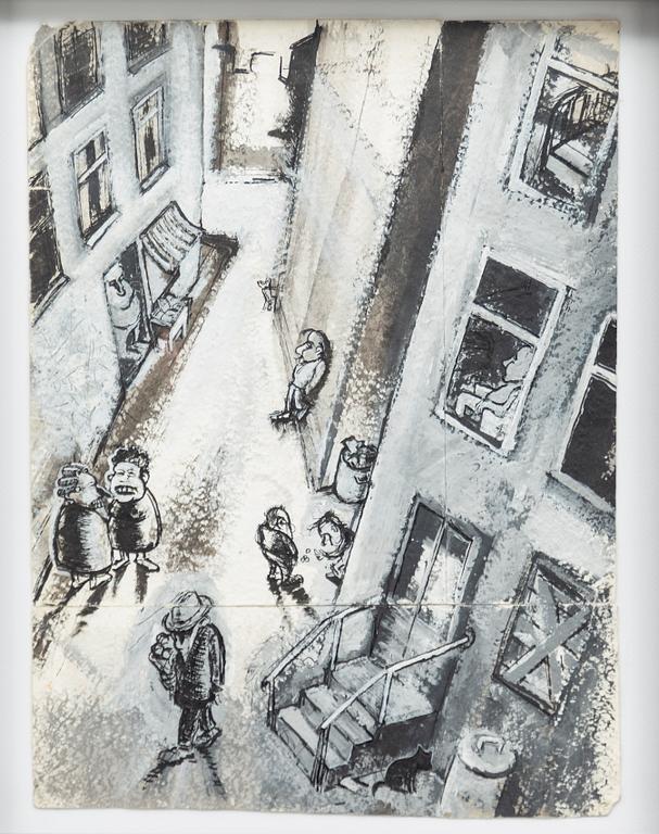 Ulf Lundkvist, Gatuscen.