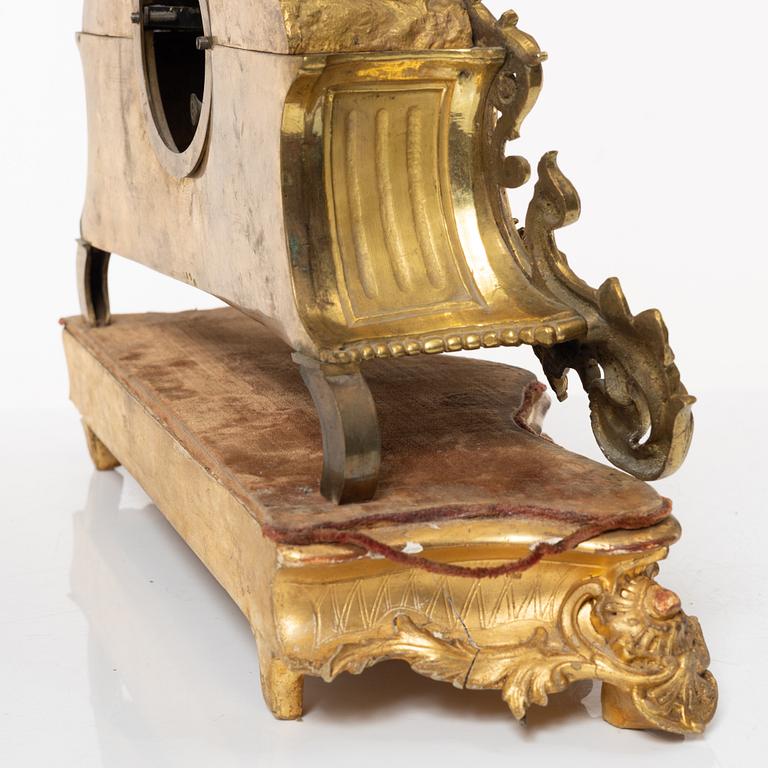 Bordspendyl, brons, 1800-tal.