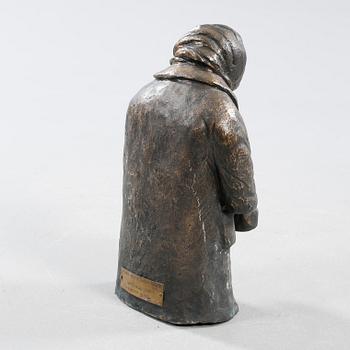 EINO HANSKI, skulptur, brons, signerad och daterad 1942/1991.