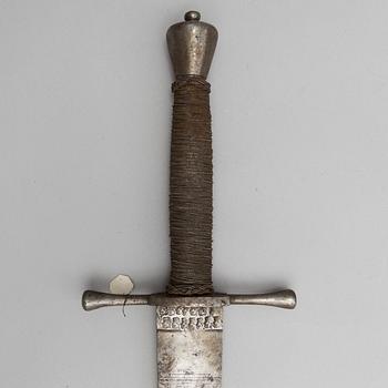 SWORD, Dutch/German, the blade from the 1640's, the hilt possibly later.