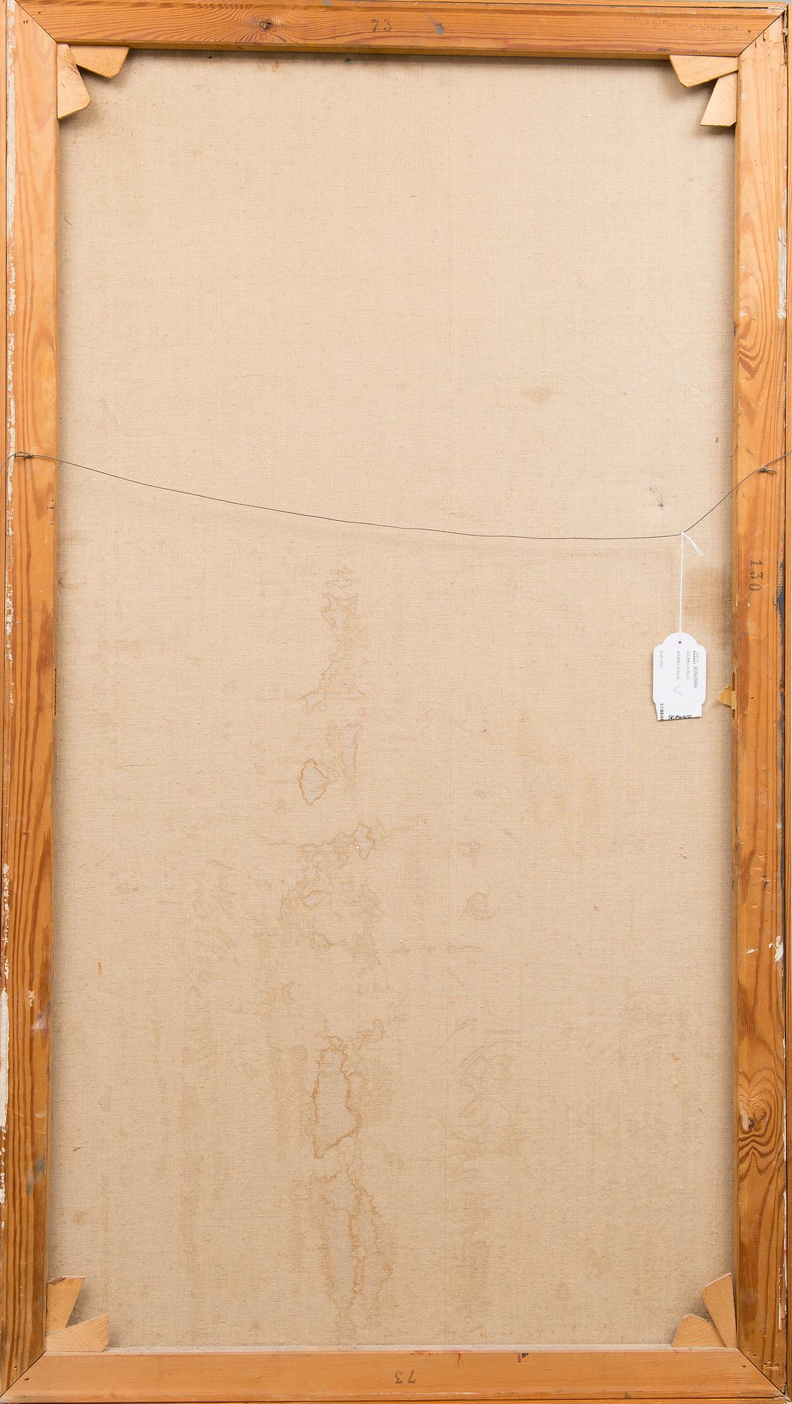 RAIMO VALO, oil on canvas, signed and dated -61.