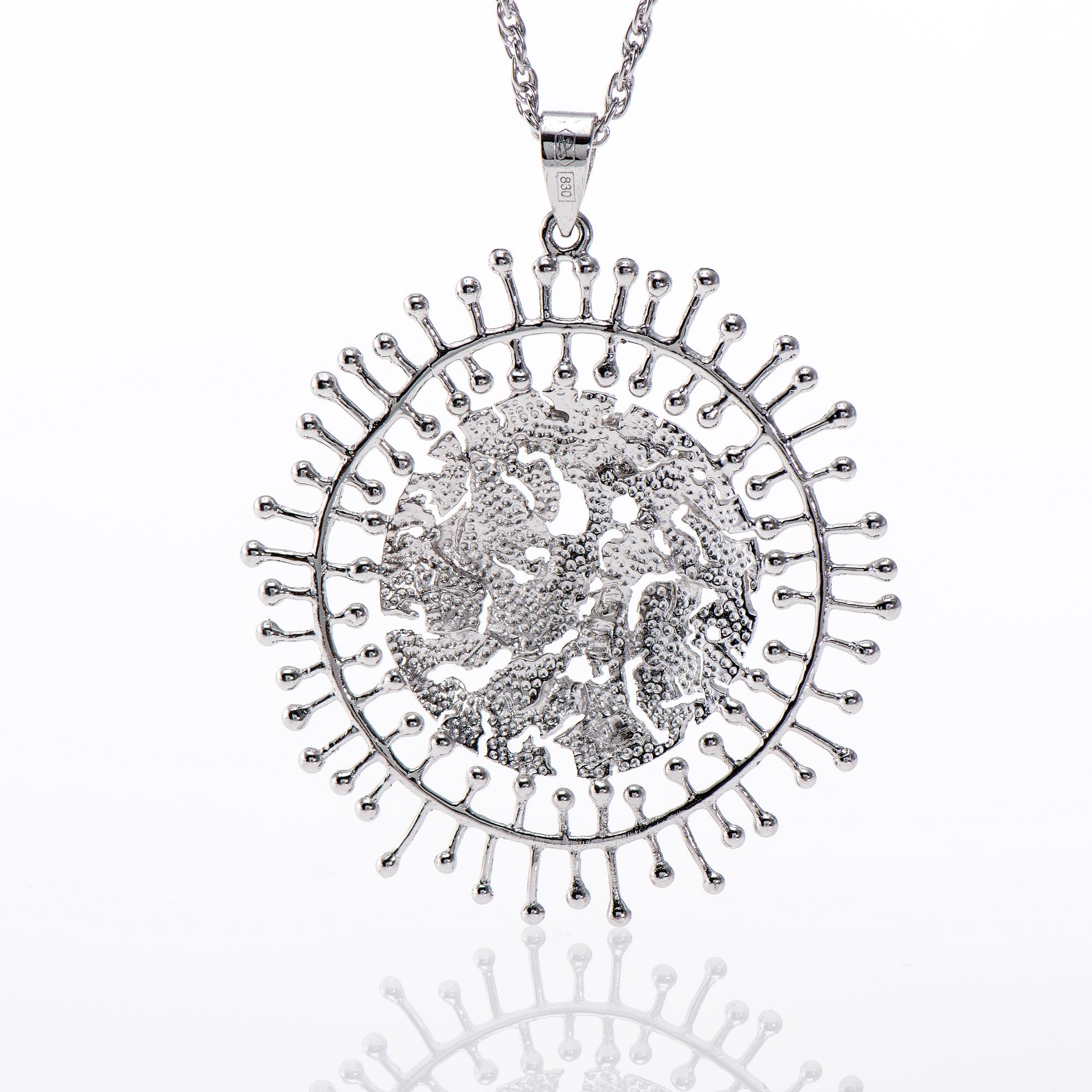 HÄNGSMYCKE, sterlingsilver, Tapio Wirkkala nyproduktion. Kultakeskus.