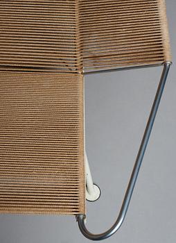 HANS J WEGNER, fåtölj, "Flag Halyard/Snørestolen" modell "GE 225" för Getama, Danmark.