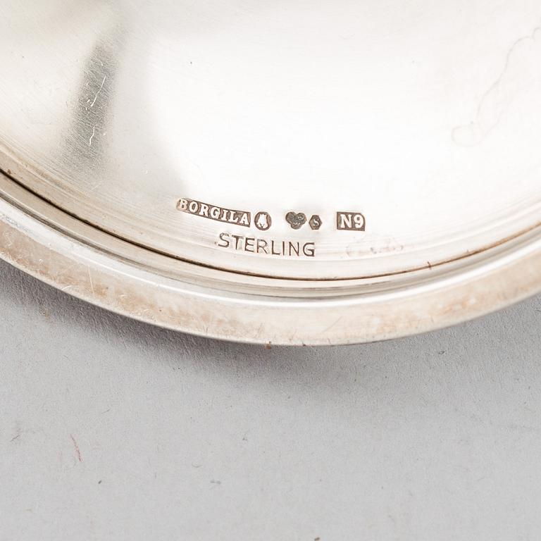 ATELIER BORGILA, ljusstakar, 12 stycken,  sterling silver, Stockholm, 1964.