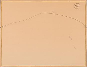 Nandor Mikola, watercolour, signed and dated 1980.