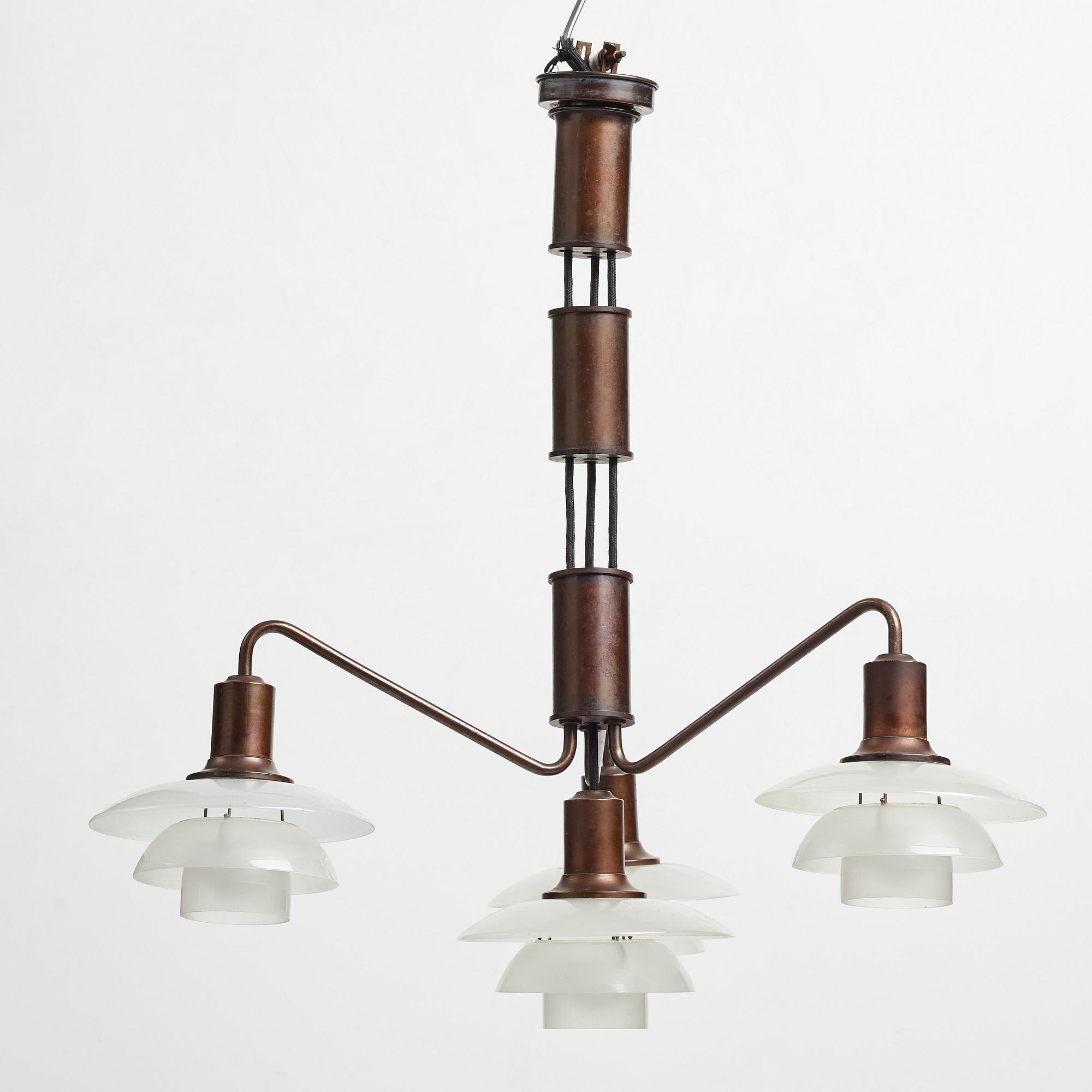 "Hejsekrone", Louis Poulsen, Danmark, 1931-37.
