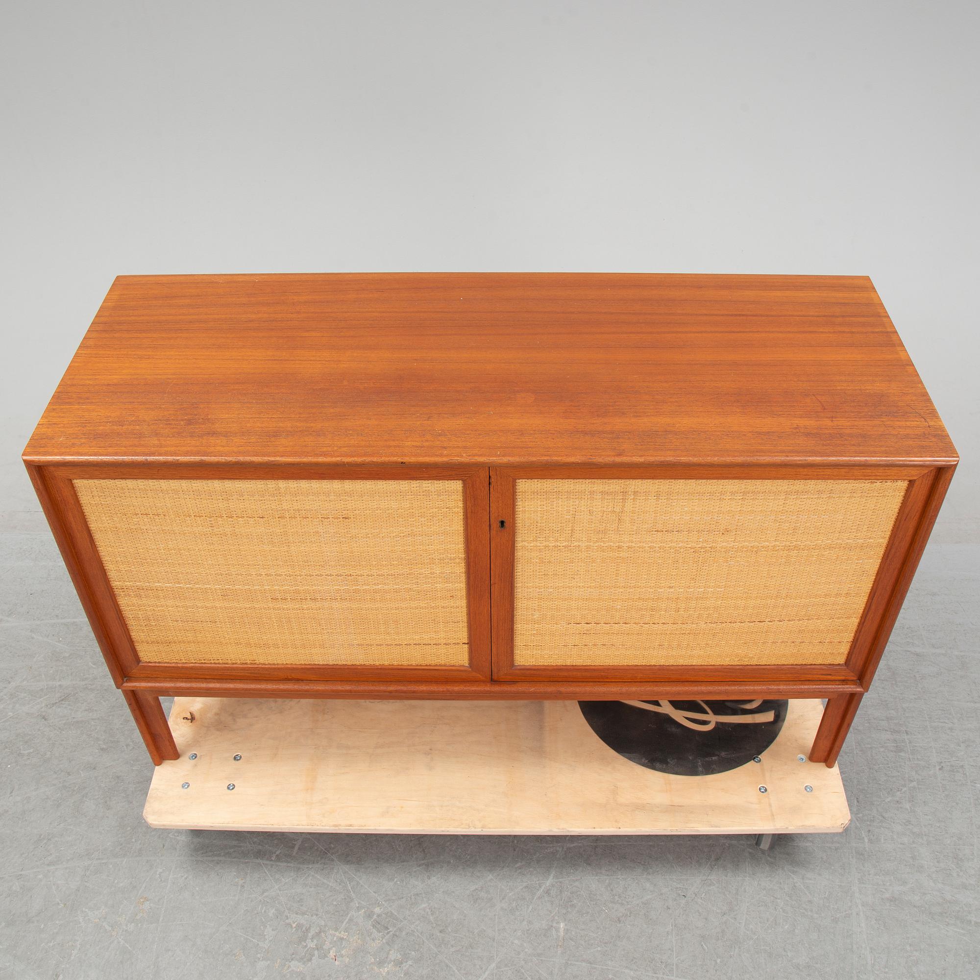 Alf Svensson, a teak bookcase, Bjästa Snickerifabrik, 1960's.