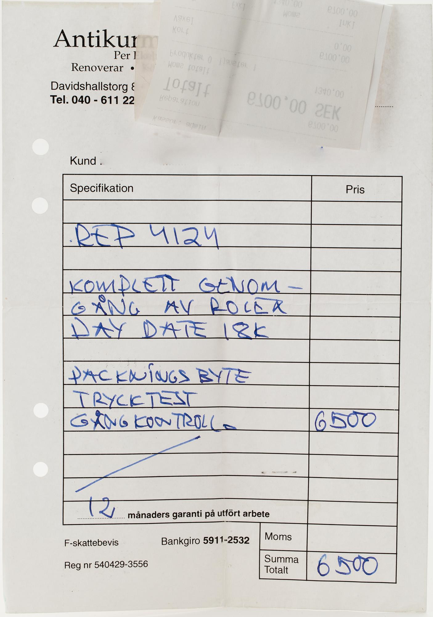 ROLEX, Oyster Perpetual, Day-Date (Swiss Made), Chronometer, wristwatch, 36 mm.