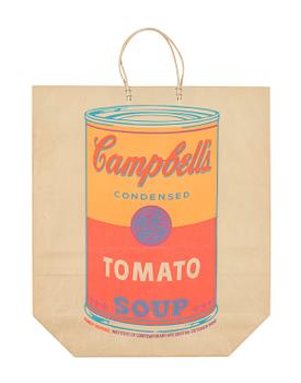 Andy Warhol, "Campbell's soup can (Tomato)".