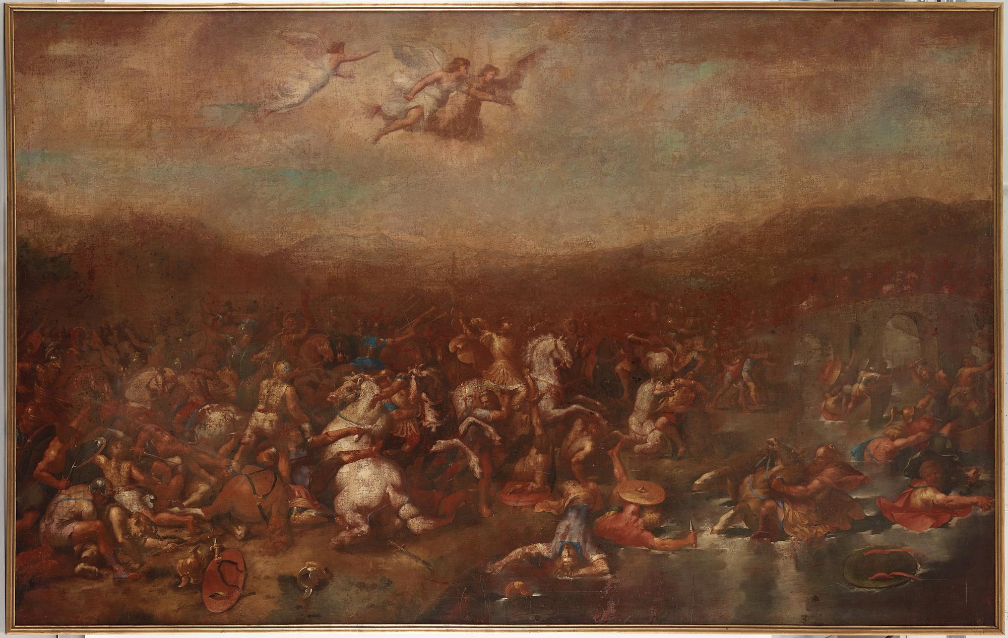 Rafael Efter, Slaget vid Pons Mulvius.