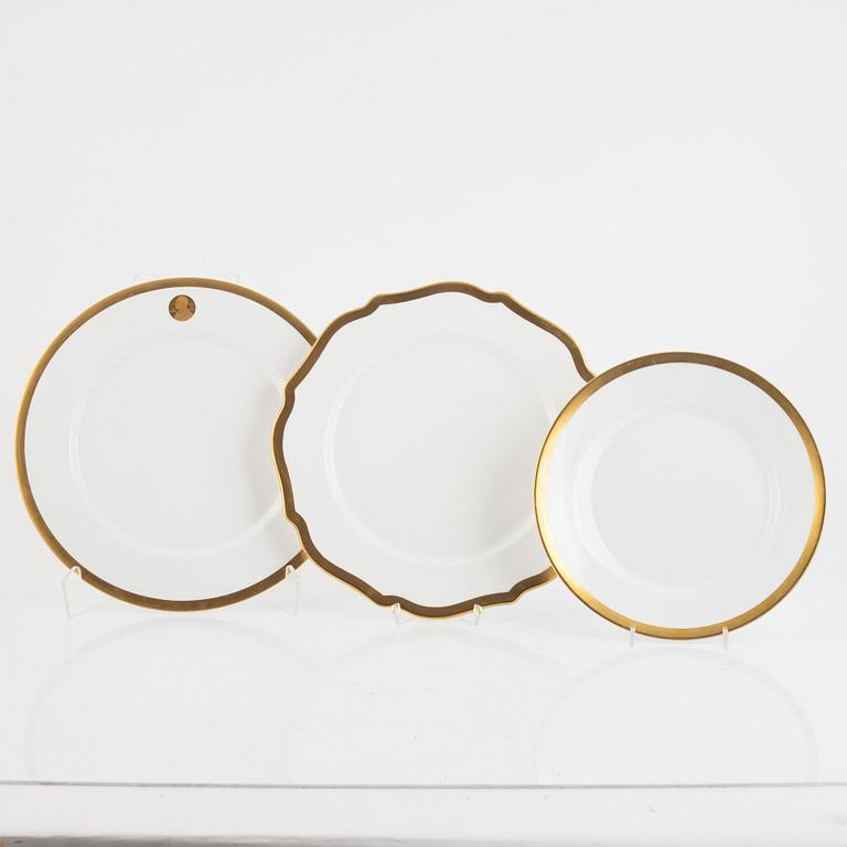 Karin Björquist, dinner service, 39 pieces, bone china, "Nobel Service", Rörstrand.