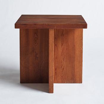 Axel Einar Hjorth, a stained pine 'Lovö' table, Nordiska Kompaniet, Sweden 1930s.