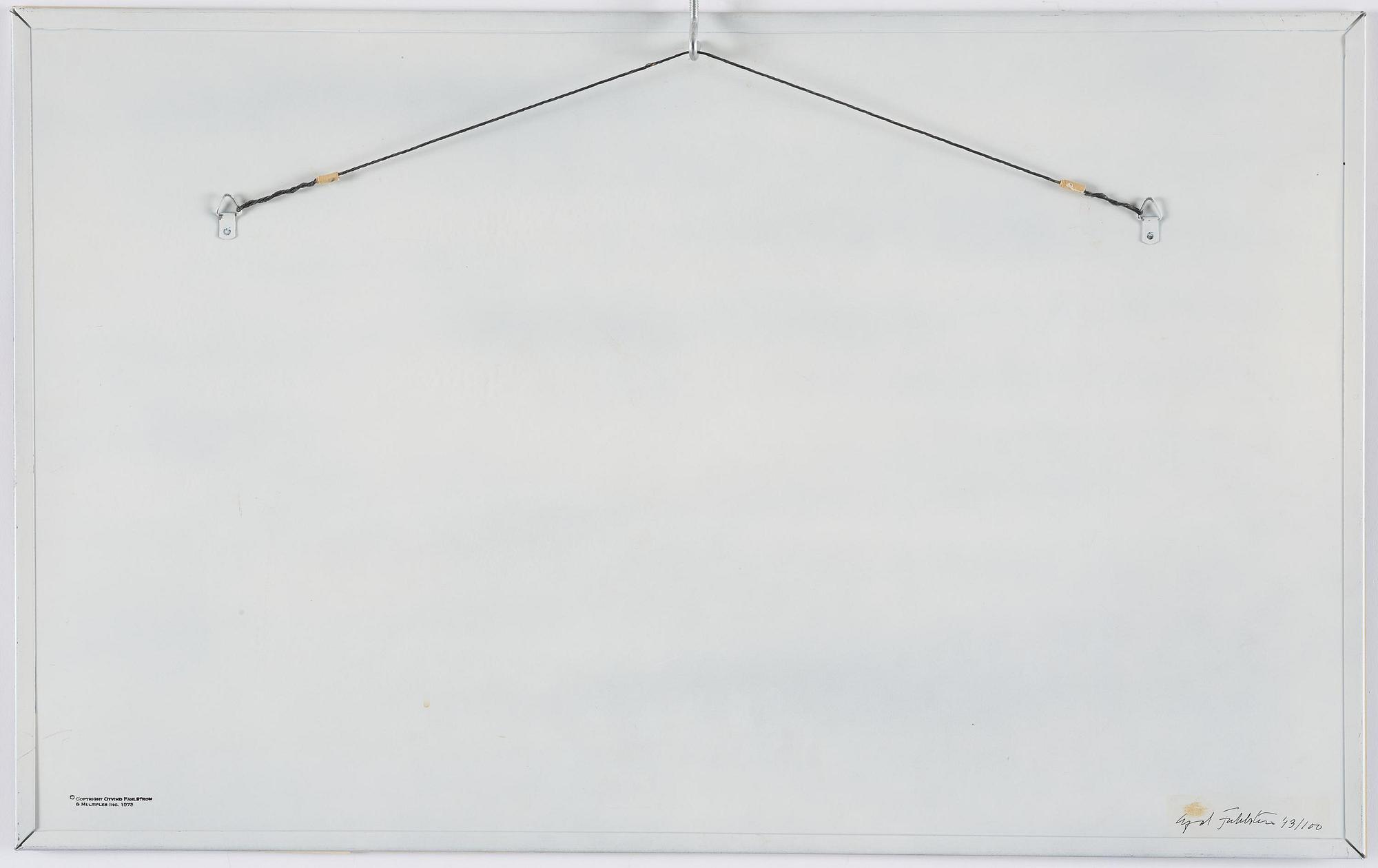Arakawa, Öyvind Fahlström, Jasper Johns, Claes Oldenburg, Robert Rauschenberg, James Rosenquist & Edward Ruscha.