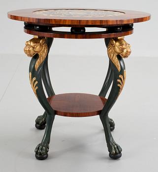 165. A 19th century table, probably Italy.