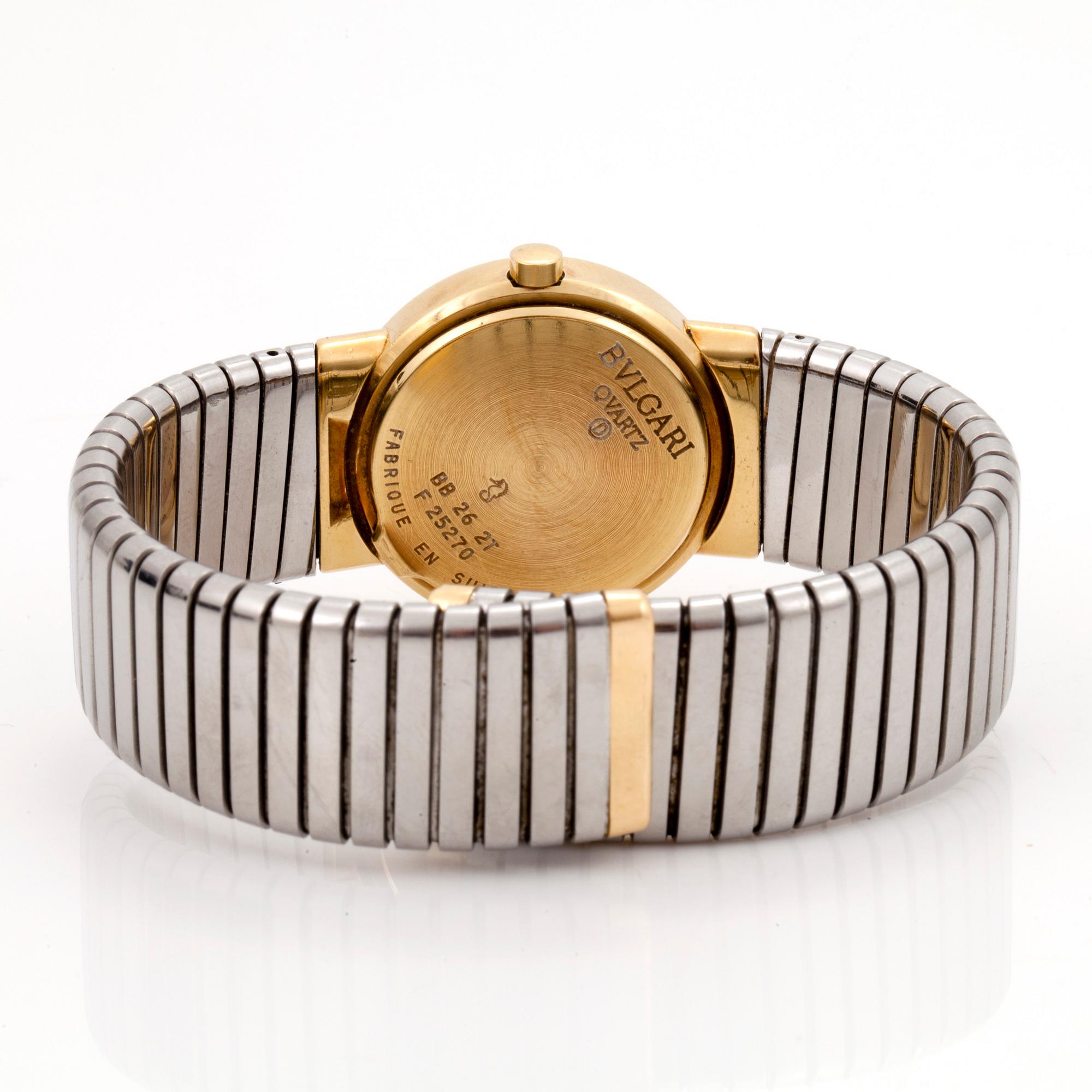 BVLGARI, Bvlgari, Tubogas, wristwatch, 26 mm,