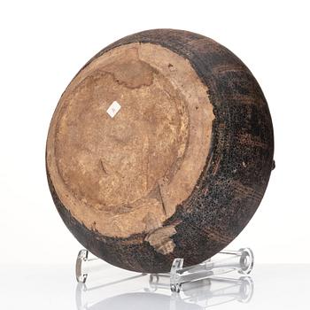 A Sawankhalok jar, Thailand/Kambodja, 14th/15th century.
