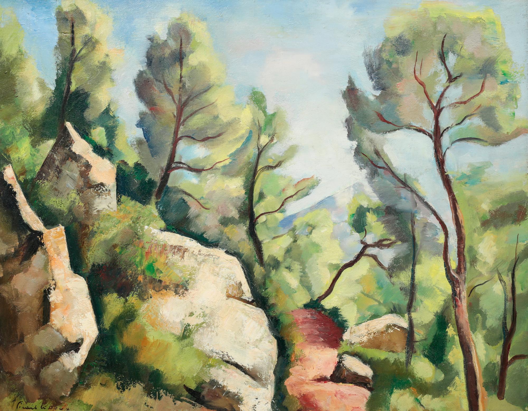 CHARLES PICART LE DOUX, oil on canvas, signed.