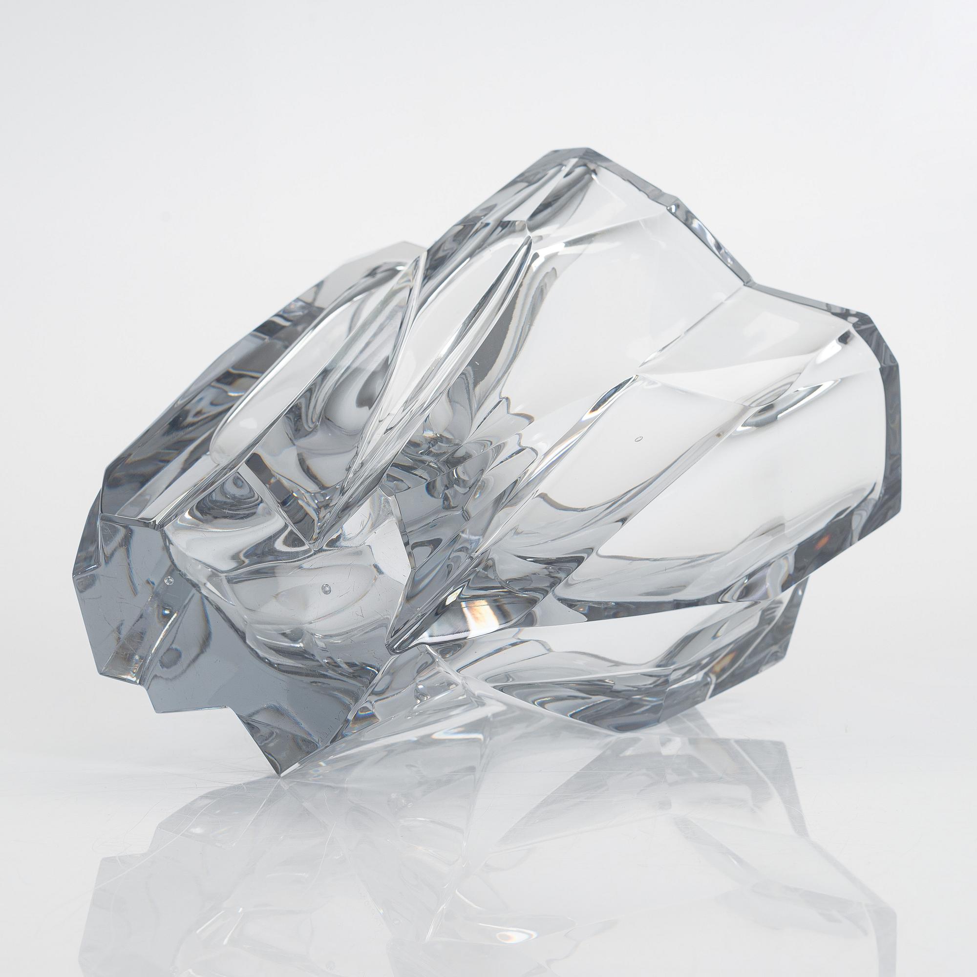 Tapio Wirkkala, vas, 3525=3825 "Isberg", signerad Tapio Wirkkala Iittala -55.