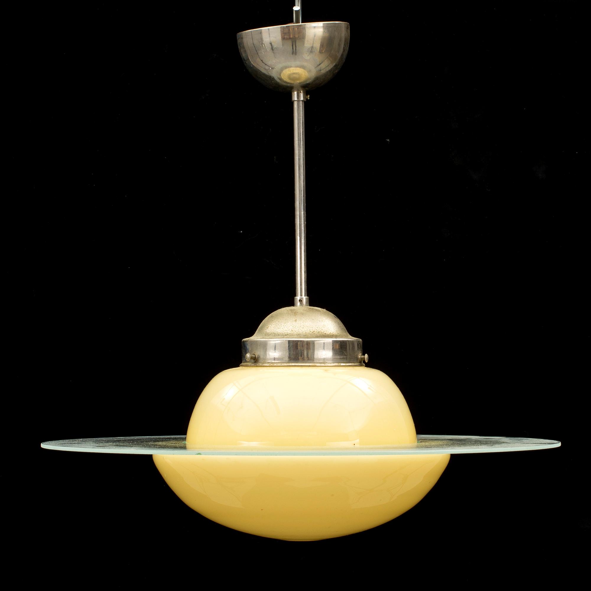 TAKLAMPA, funkis, 1930-tal. Höjd 38 cm.