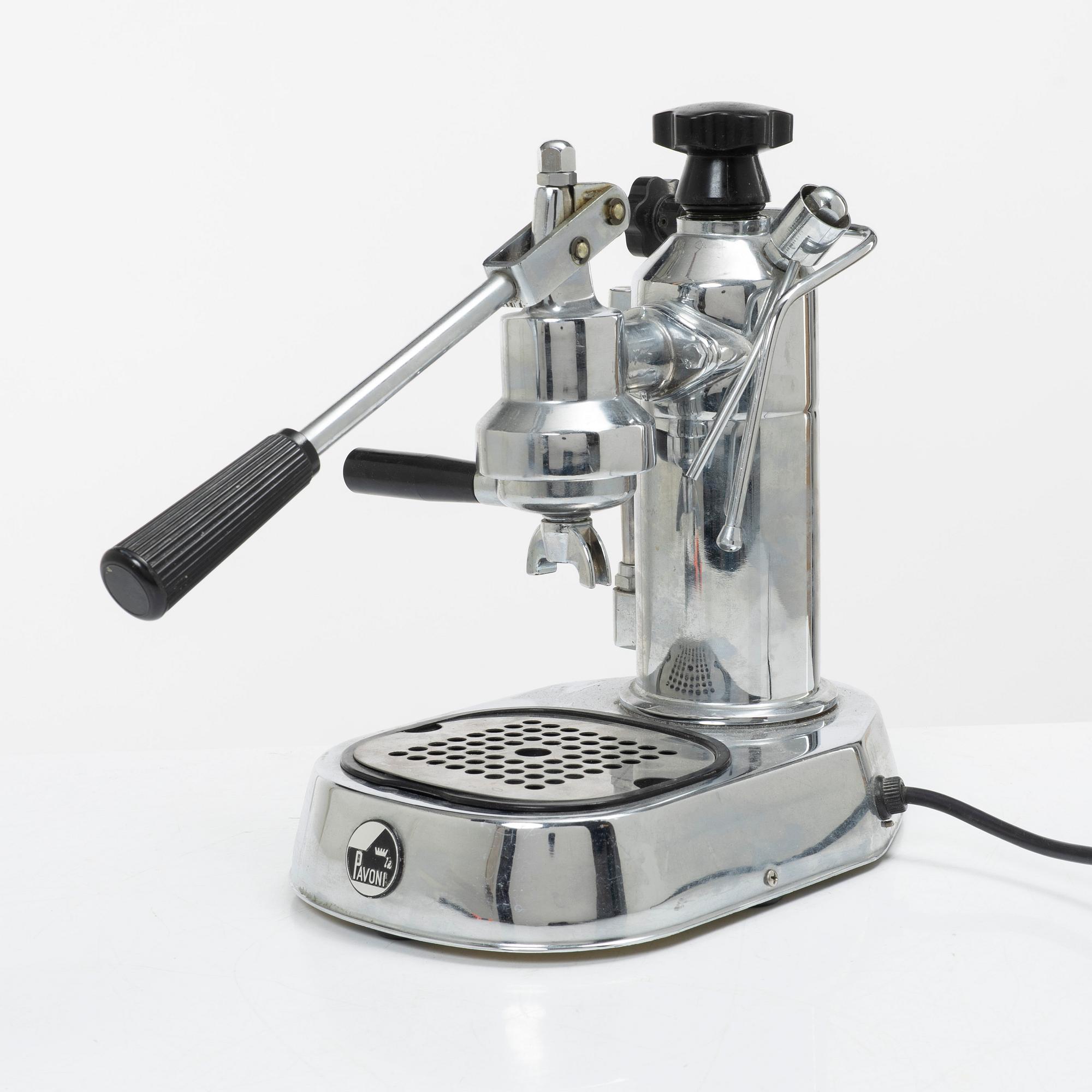 A "Europiccola" espresso machine, La Pavoni, Italy.