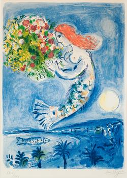 376. Marc Chagall, "La baie des anges".
