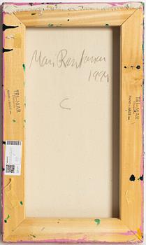 Mari Rantanen, triptych, signed and dated 1994 verso.