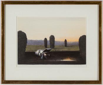 ULF WAHLBERG, litografier, 2 st, 1976, 2001, signerade provtryck, 51/295.