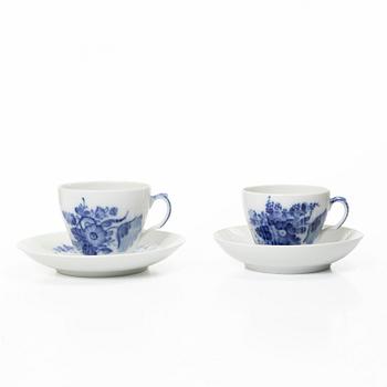 Royal Copenhagen, servis, 49 delar, "Blå Blomst", Danmark.