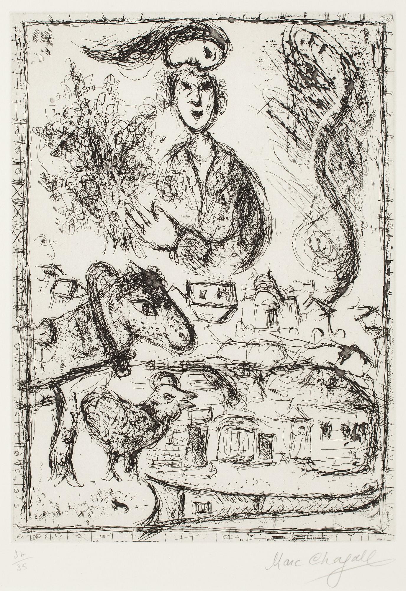Marc Chagall, "Le Village".