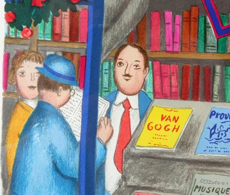 LENNART JIRLOW, färglitografi, sign o numr 243/285.