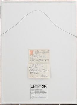 ANDERS ZORN. Etsning, sign. o dat i plåten, 1912, samt sign. i blyerts.