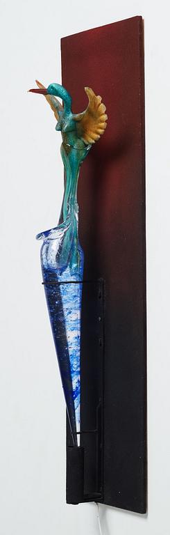 Kjell Engman, a unique glass sculpture, Kosta Boda, Sweden.