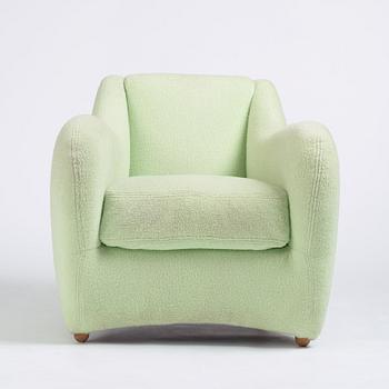 Matthew Hilton, a 'Balzac' armchair, SCP, England, post 1991.